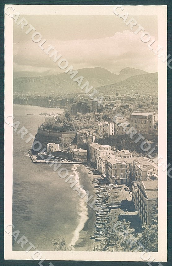 Napoli Sorrento Panorama Foto cartolina JK7560 – fronte