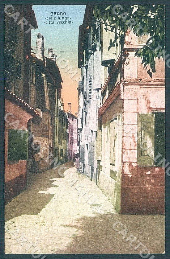 Gorizia Grado Città Vecchia cartolina JK7566 – fronte