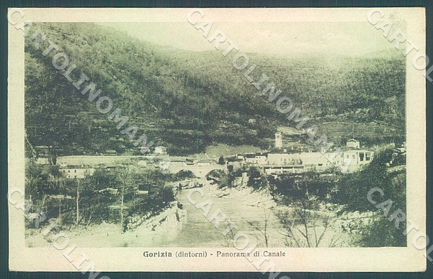 Gorizia Città Panorama di Canale cartolina JK7568 – fronte