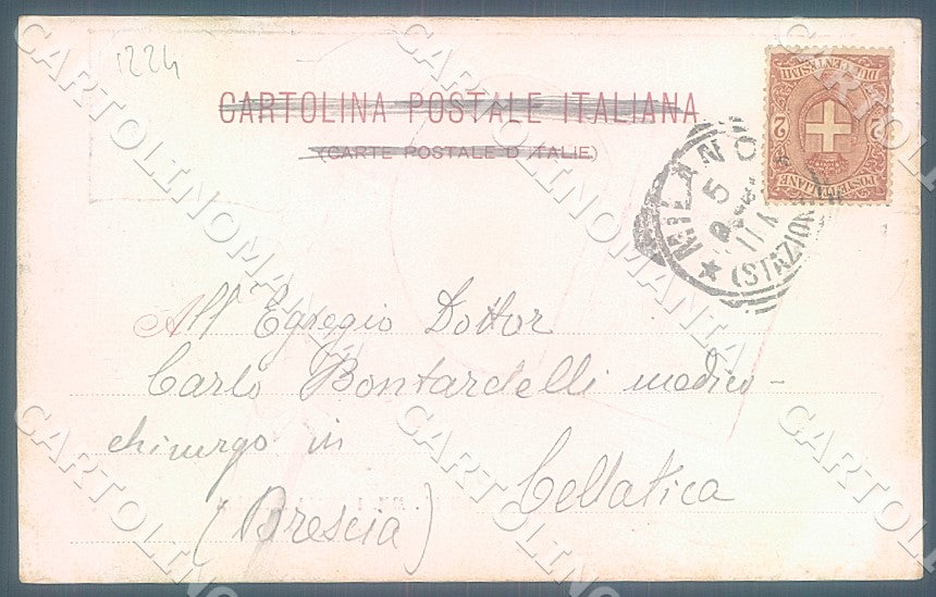 Reali Savoia Commemorativa 29 Luglio 1900 cartolina JK7580 – retro