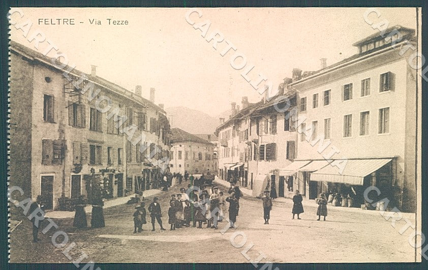 Belluno Feltre Via Tezze cartolina JK7582 – fronte