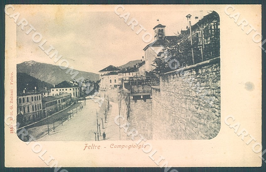 Belluno Feltre Campo Giorgio cartolina JK7587 – fronte