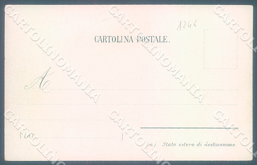 Belluno Città Piazza Campitello cartolina JK7593 – retro