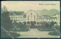 Belluno Città Piazza Campitello RETRO ABRASO cartolina JK7604 – fronte