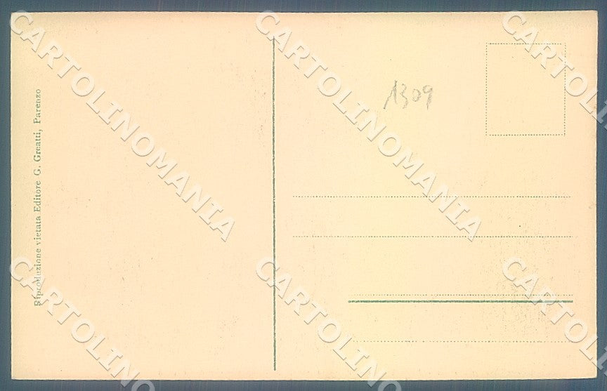 Croazia Croatia Parenzo Riva Dante cartolina JK7624 – retro