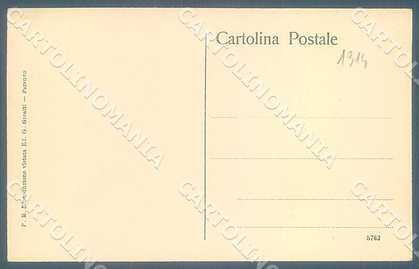Croazia Croatia Parenzo Torrione Serenissima cartolina JK7626 – retro