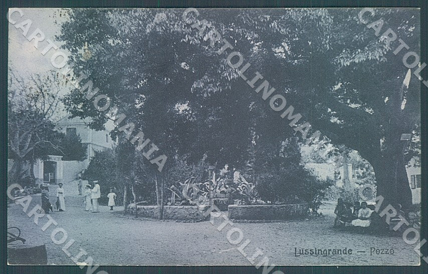 Croazia Croatia Lussingrande Pozzo cartolina JK7633 – fronte