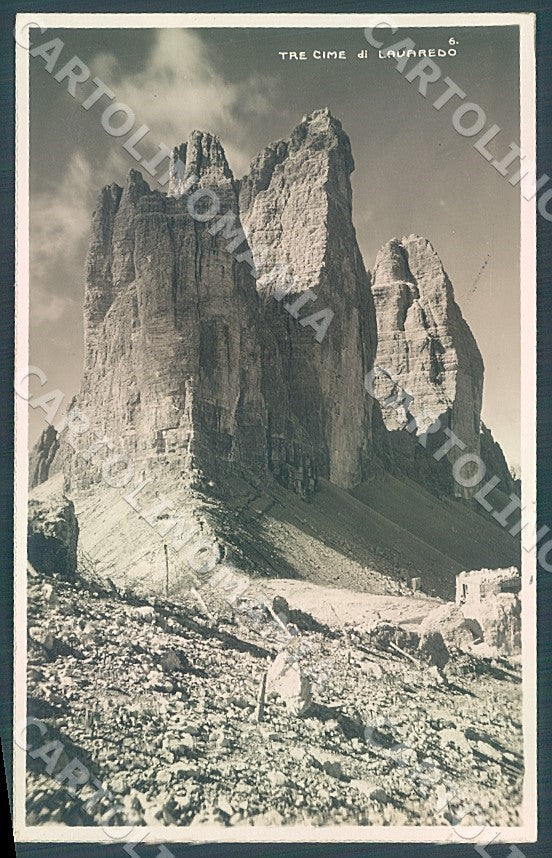 Belluno Cortina d'Ampezzo Tre Cime di Lavaredo Ghedina Foto cartolina JK7645 – fronte