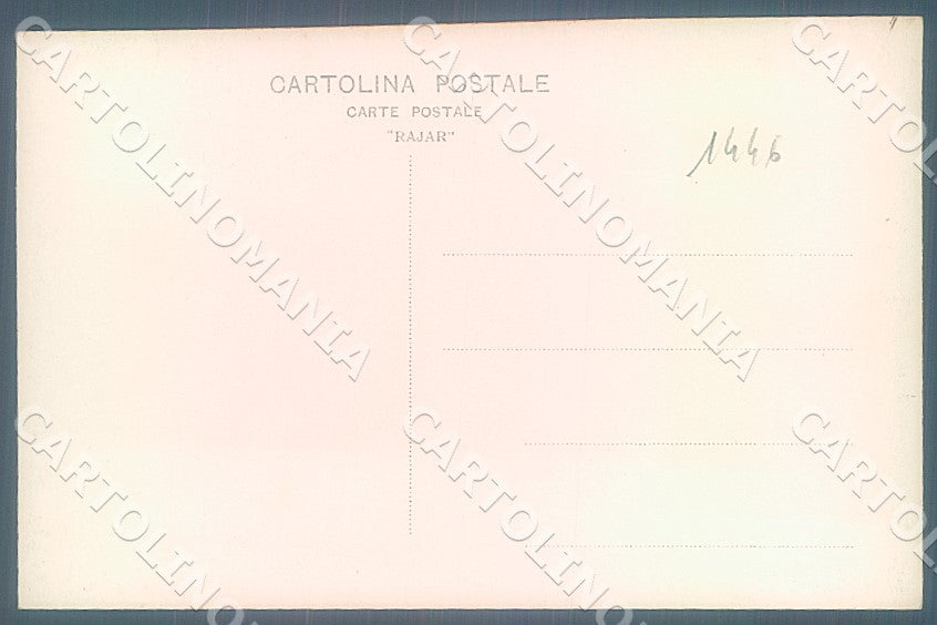 Belluno Cortina d'Ampezzo Monumento Cantore Alpini Foto cartolina JK7652 – retro