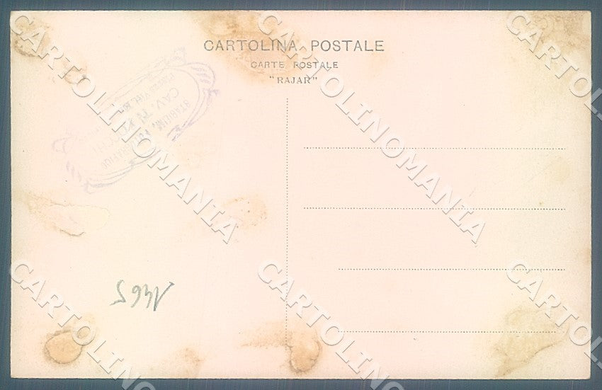 Firenze Reali Savoia Umberto II Locchi Foto cartolina JK7657 – retro