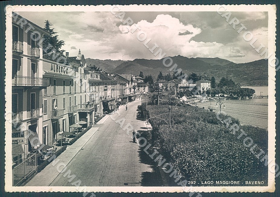Verbania Baveno Lago Maggiore Albergo Foto FG cartolina Foto JK7661 – fronte