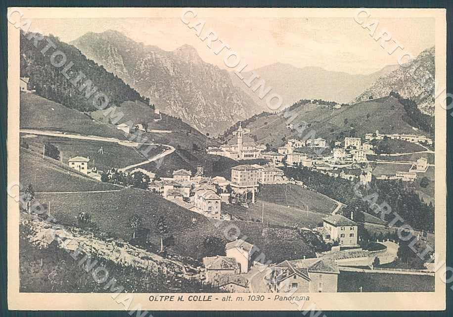 Bergamo Oltre il Colle FG cartolina JK7664 – fronte