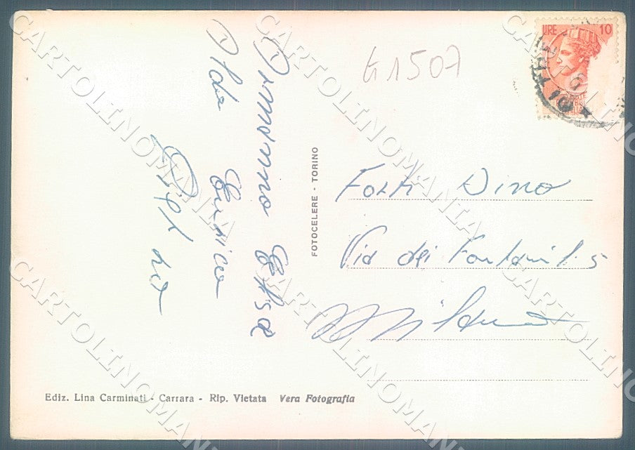 Bergamo Oltre il Colle FG Foto cartolina JK7671 – retro