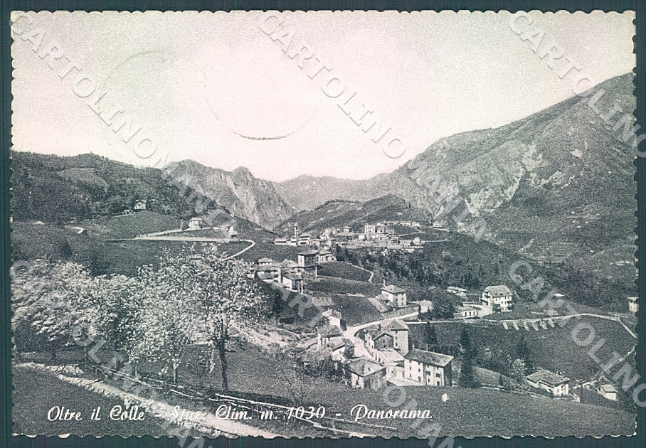 Bergamo Oltre il Colle FG cartolina JK7673 – fronte