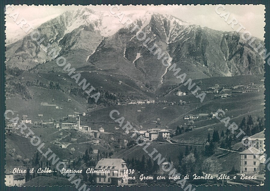 Bergamo Oltre il Colle FG Foto cartolina JK7676 – fronte