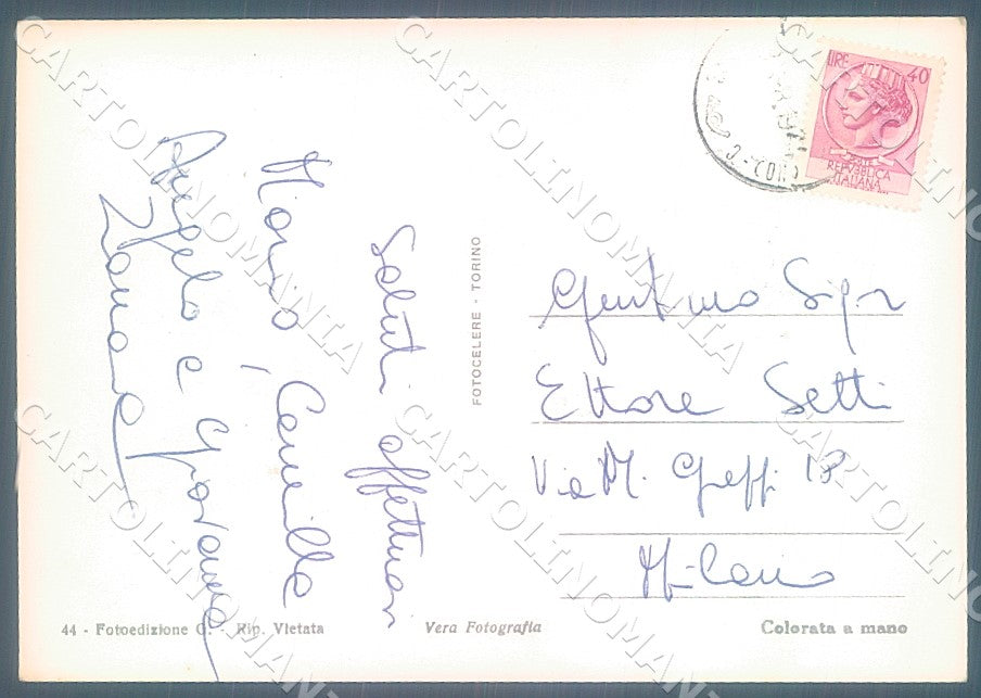 Verbania Val Vigezzo Ponte Crana Foto FG cartolina JK7684 – retro