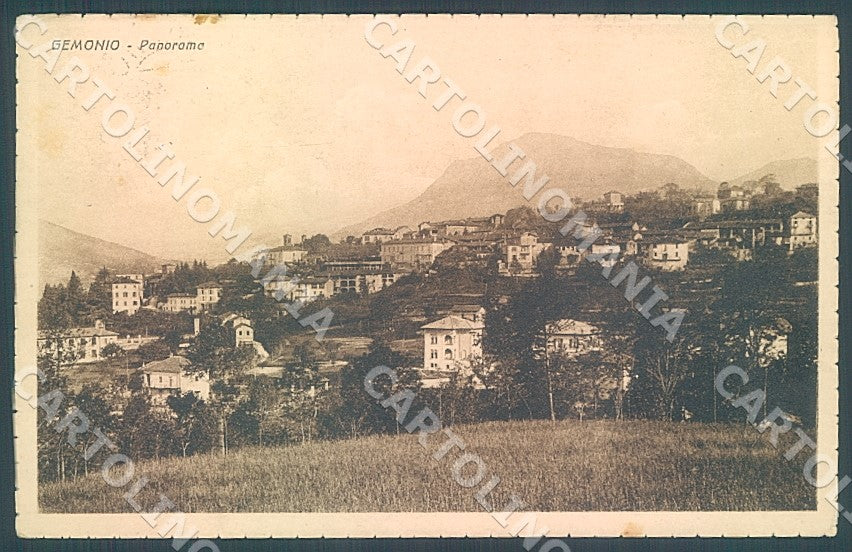 Varese Gemonio Valcuvia cartolina JK7689 – fronte