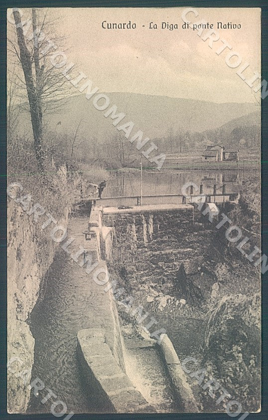 Varese Cunardo Diga di Ponte Nativo cartolina JK7693 – fronte