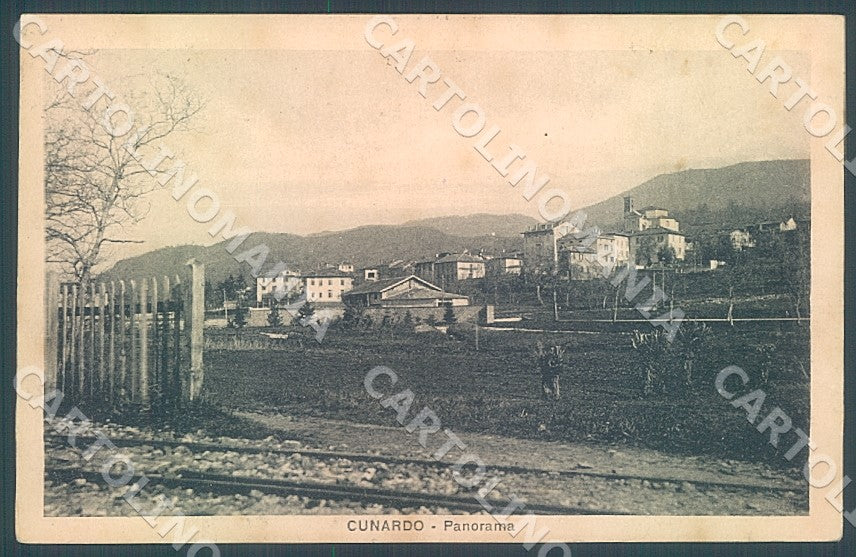 Varese Cunardo Panorama Ferrovia cartolina JK7696 – fronte