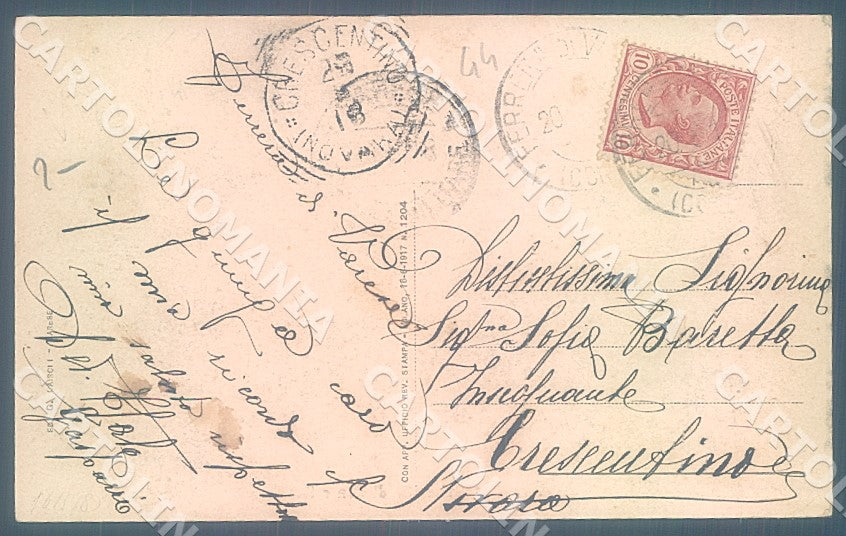 Varese Cunardo Orrido di Ponte Nativo cartolina JK7698 – retro