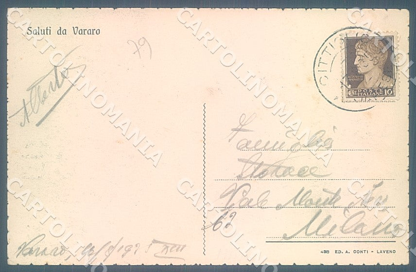 Varese Vararo Monte Nudo cartolina JK7713 – retro