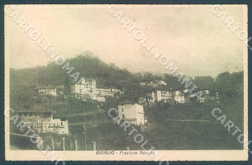 Biella Bioglio Frazione Portula cartolina JK7717 – fronte