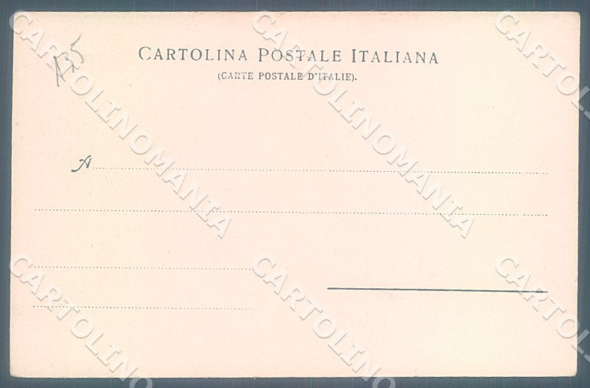 Biella Città Interno Cattedrale cartolina JK7721 – retro