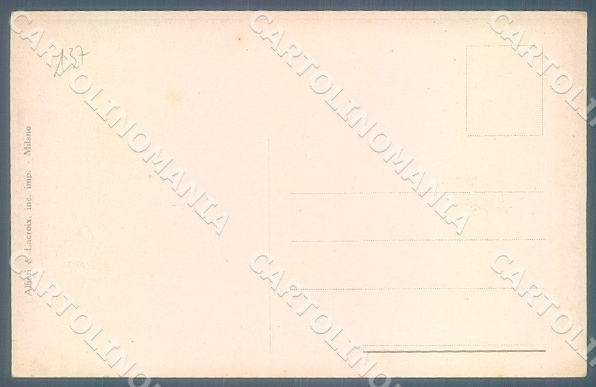 Biella Città Veduta da San Gerolamo Alfieri & Lacroix cartolina JK7722 – retro
