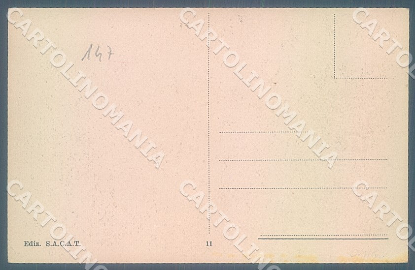 Biella Città Stadio Campo Sportivo Alessandro Lamarmora cartolina JK7727 – retro