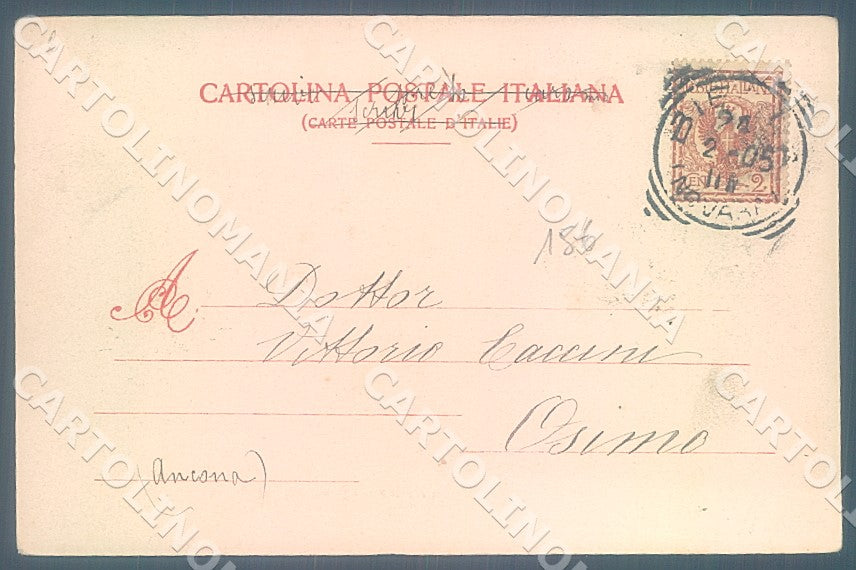 Biella Città Collegio Santa Caterina Dame Inglesi cartolina JK7731 – retro