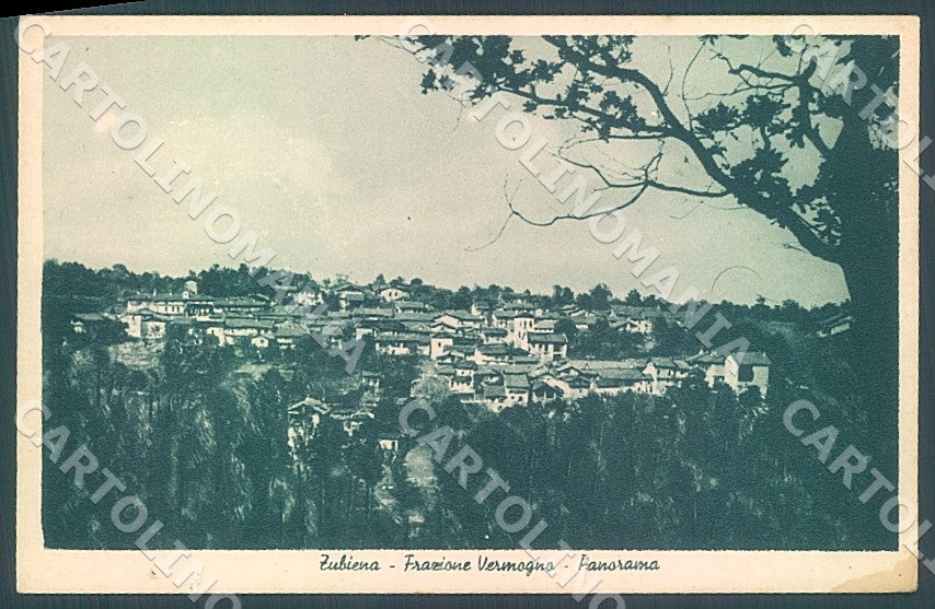 Biella Zubiena Vermogno cartolina JK7737 – fronte