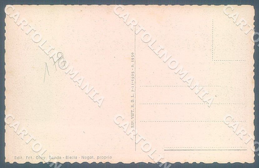 Biella Zubiena cartolina JK7738 – retro