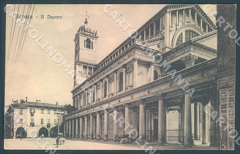 Novara Città Duomo SCOLLATA cartolina JK7744 – fronte