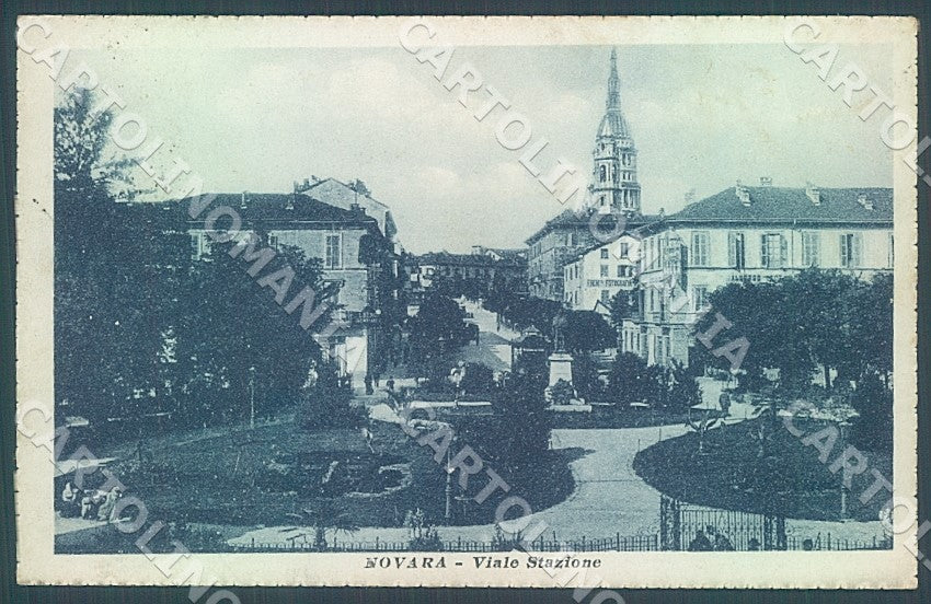 Novara Città Chiesa Cupola Viale Stazione cartolina JK7749 – fronte