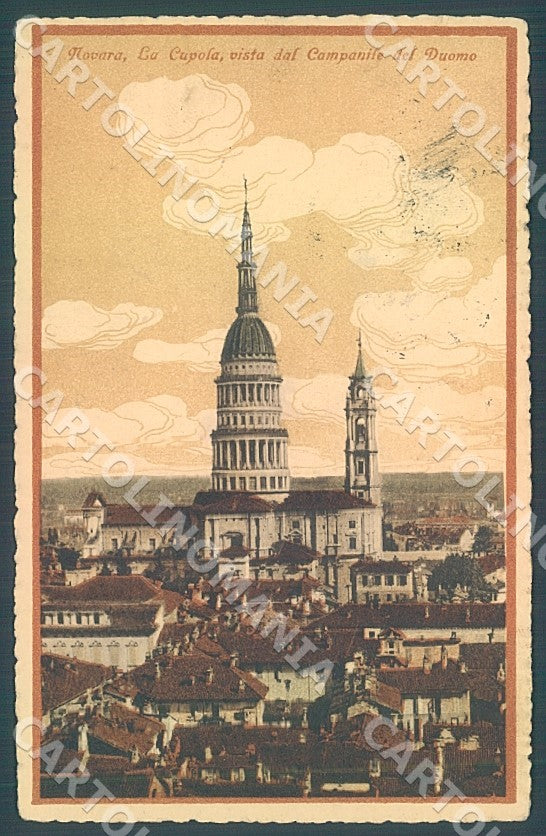 Novara Città Cupola San Gaudenzio cartolina JK7751 – fronte