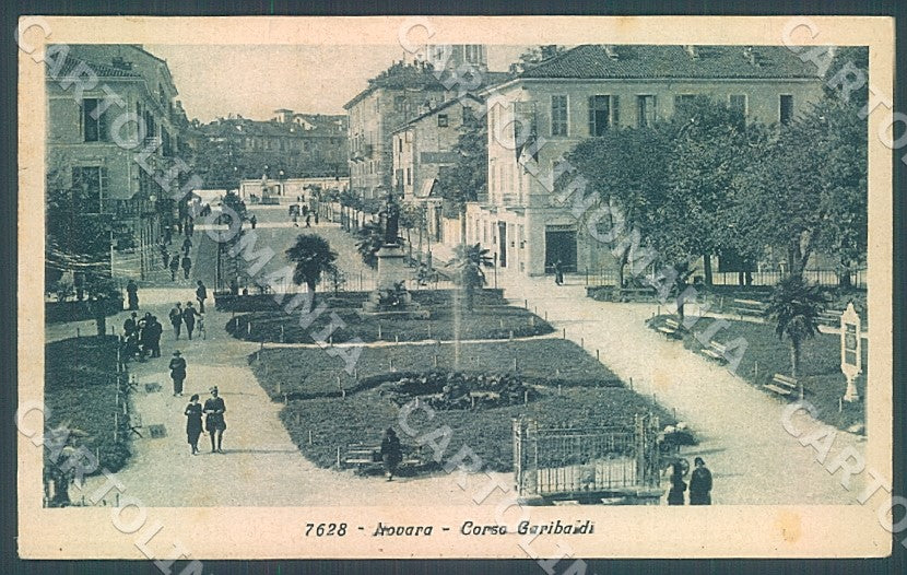 Novara Città Corso Garibaldi cartolina JK7754 – fronte