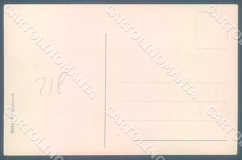 Novara Città Largo Bellini Edificio Scolastico cartolina JK7755 – retro