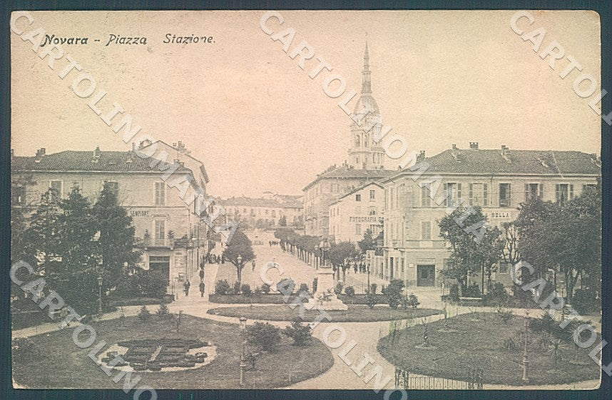 Novara Città Chiesa Cupola Viale Stazione cartolina JK7759 – fronte