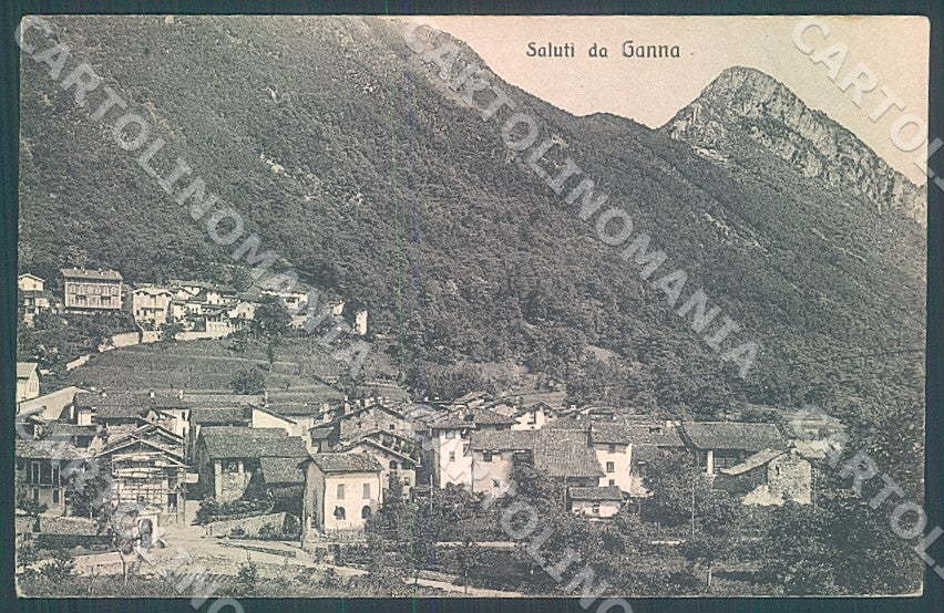Varese Ganna saluti da PIEGA cartolina JK7771 – fronte