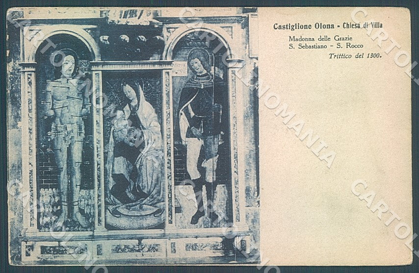 Varese Castiglione Olona Chiesa di Villa cartolina JK7779 – fronte