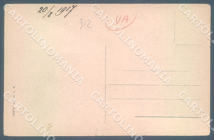 Varese Castiglione Olona Chiesa di Villa cartolina JK7779 – retro