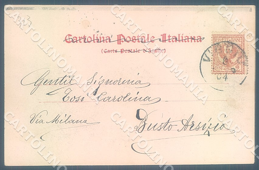 Varese Viggiù Strada Sant Elia cartolina JK7780 – retro