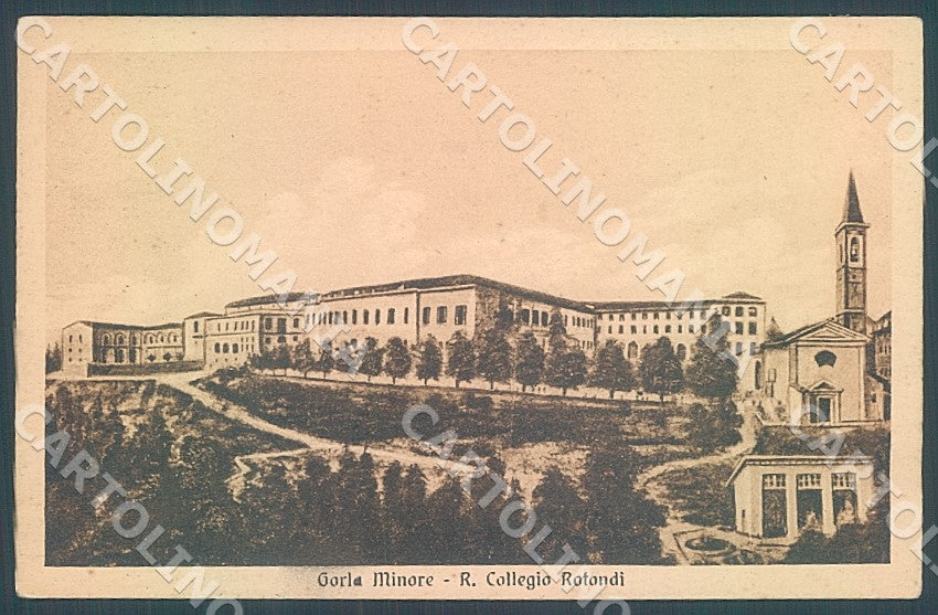 Varese Gorla Minore Collegio Rotondi cartolina JK7791 – fronte