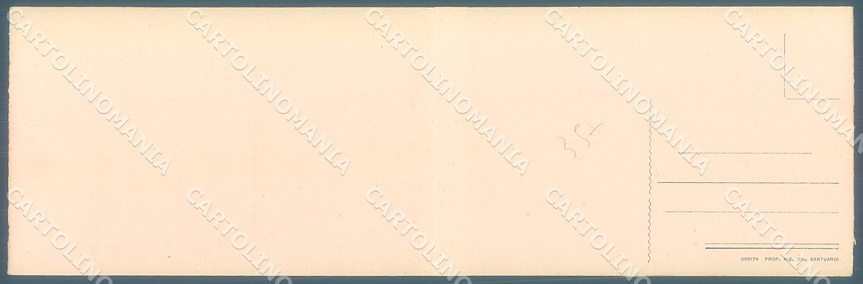 Verbania Cannobio Lago Maggiore Panoramica doppia cartolina JK7794 – retro