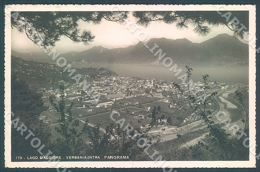 Verbania Intra Lago Maggiore Foto cartolina JK7795 – fronte
