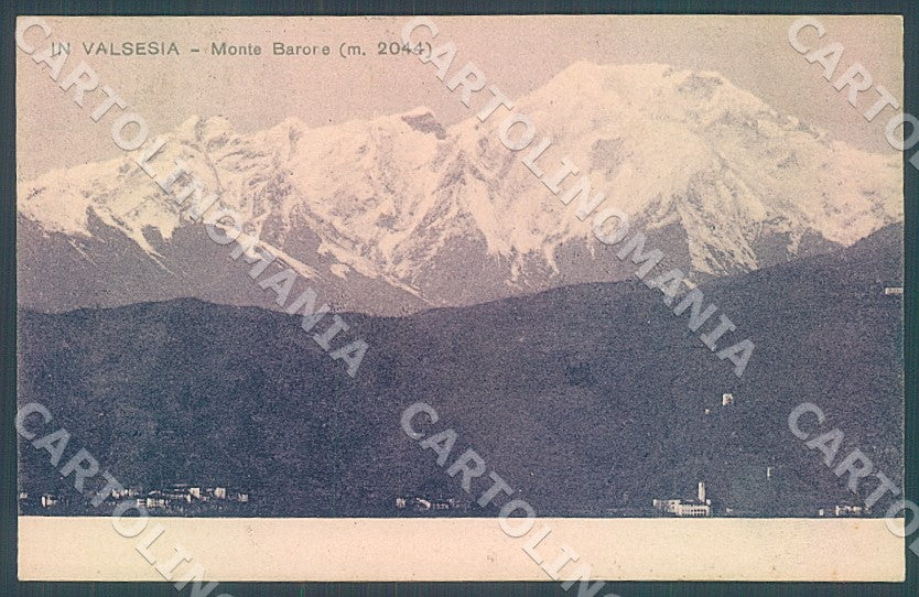 Vercelli Monte Barone Valsesia cartolina JK7803 – fronte