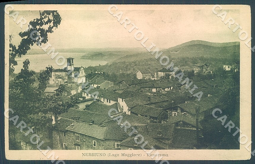 Novara Nebbiuno Lago Maggiore Modiano cartolina JK7809 – fronte