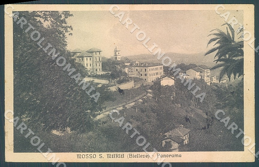 Biella Mosso Santa Maria cartolina JK7819 – fronte