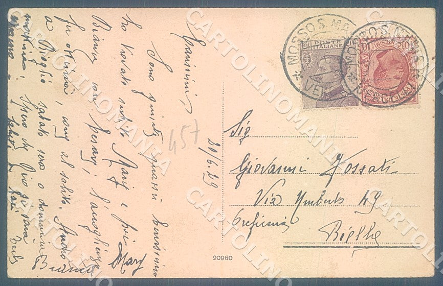 Biella Mosso Santa Maria cartolina JK7819 – retro