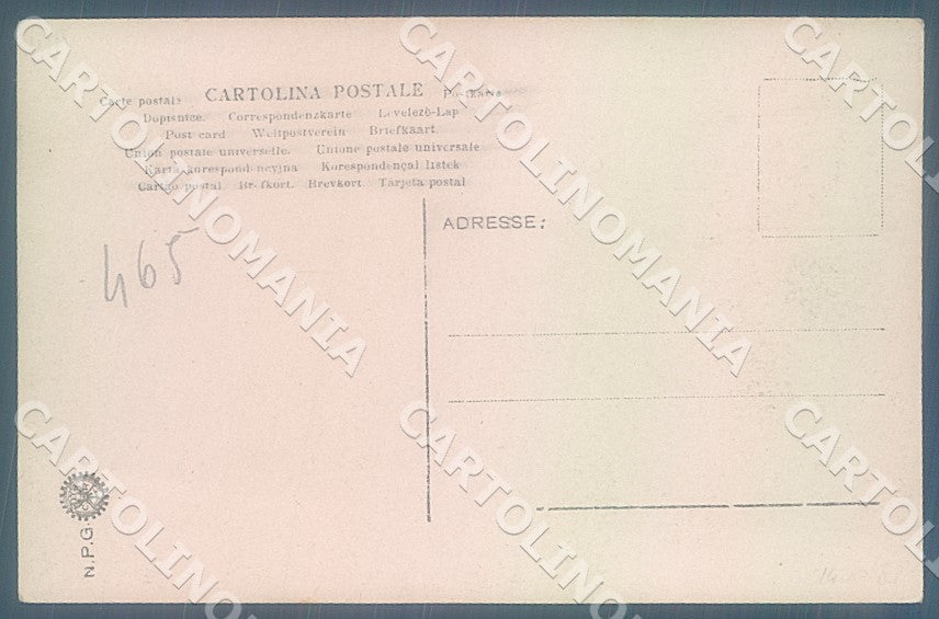Biella Netro Chiesa Municipio NPG Foto cartolina JK7822 – retro